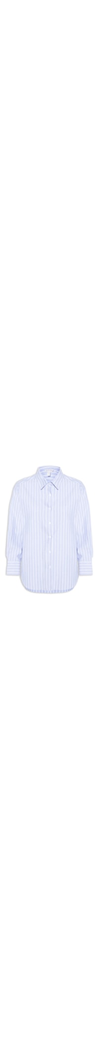 Camisa Feminina Listrada – Azul