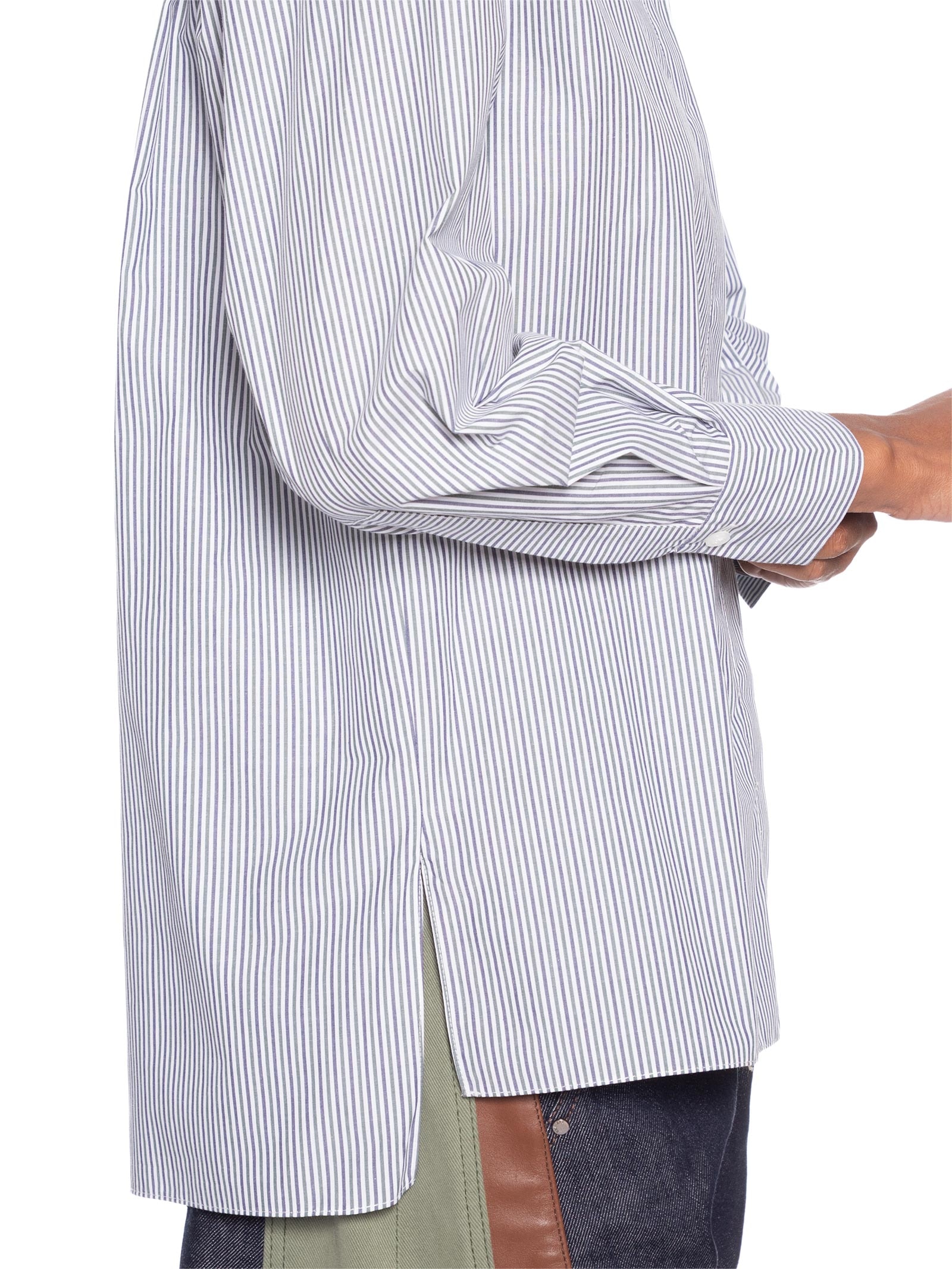 Camisa Feminina Listrada – Azul Animale