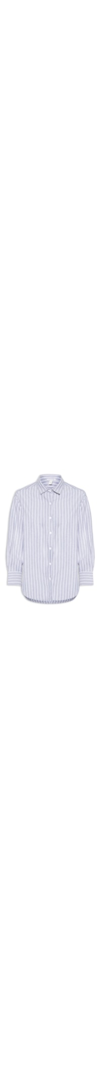 Camisa Feminina Listrada – Cinza
