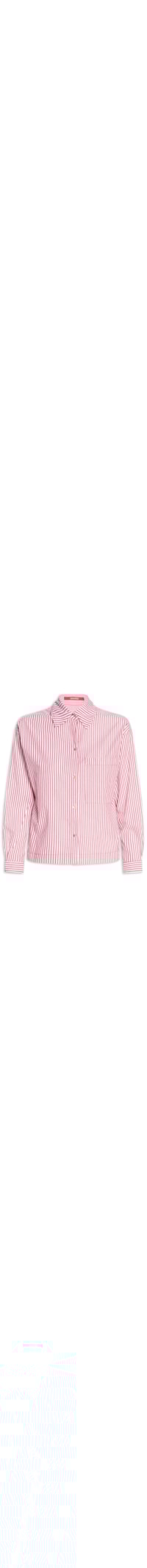 Camisa Feminina Listras Viva Bem - Vermelho