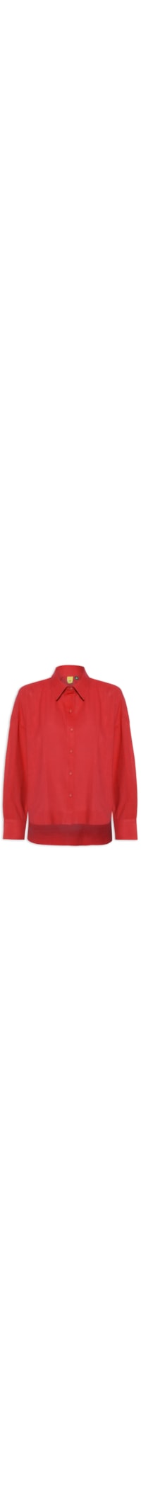 Camisa Feminina Longa - Vermelho