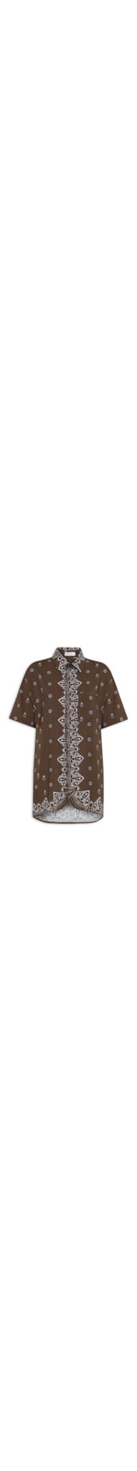 Camisa Feminina Lucia - Marrom