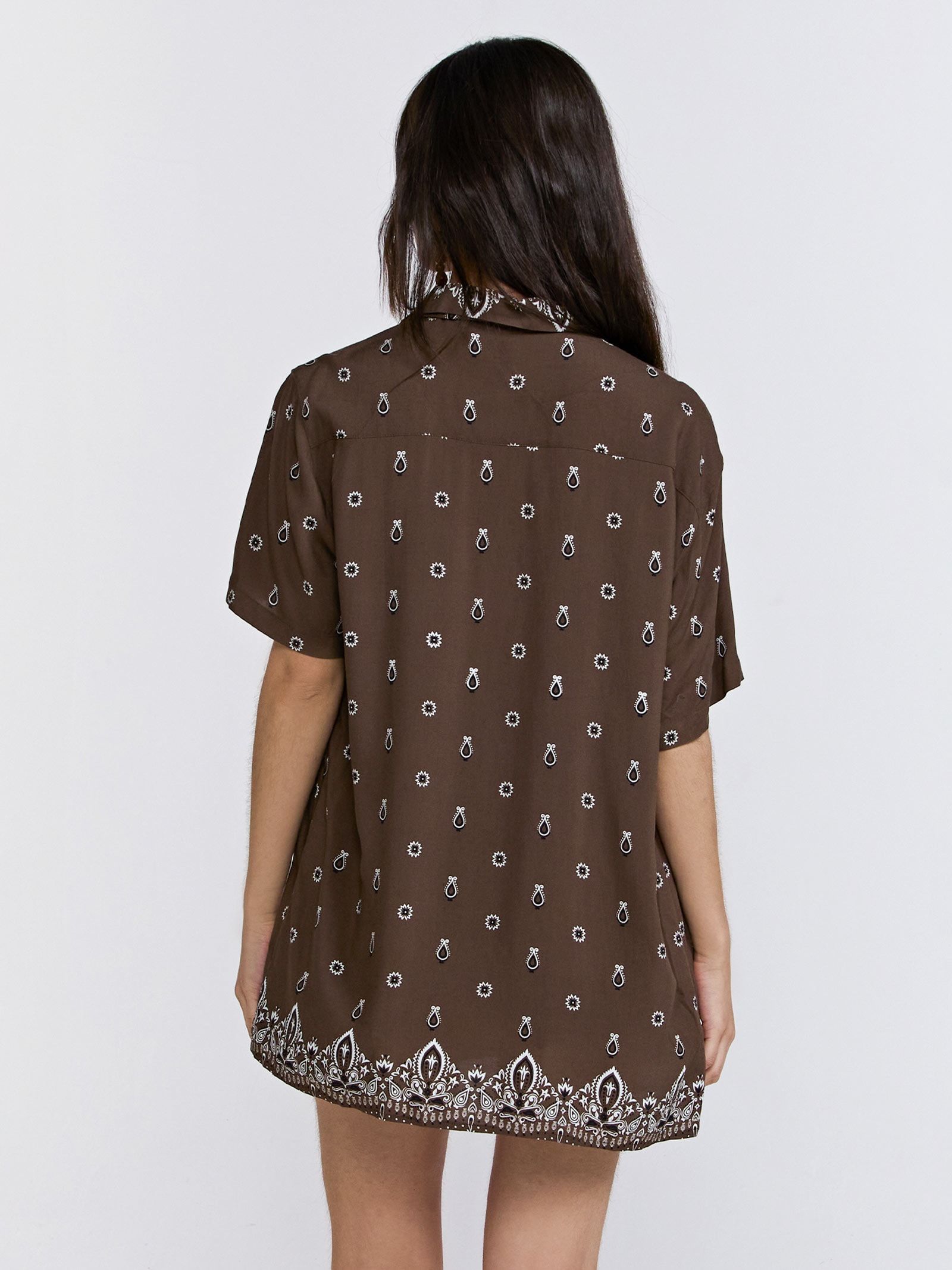 Camisa Feminina Lucia – Marrom Triya