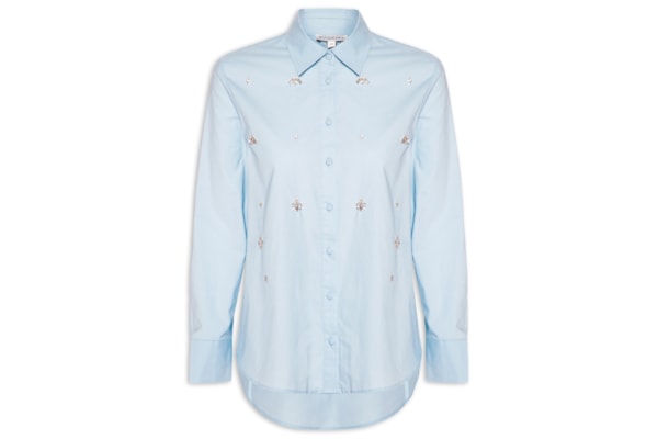 Camisa Feminina Luiza - Azul