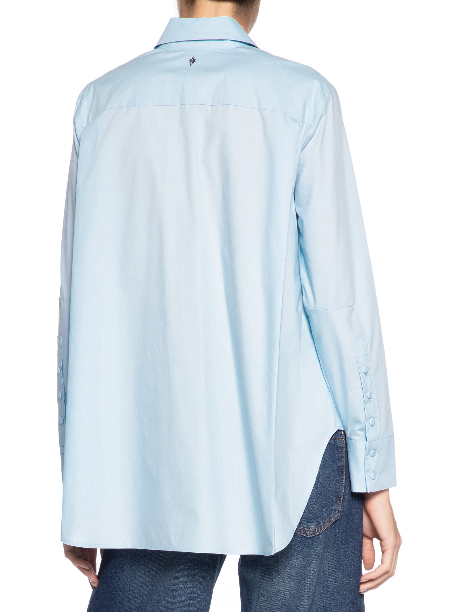 Camisa Feminina Luiza Azul Le Lis