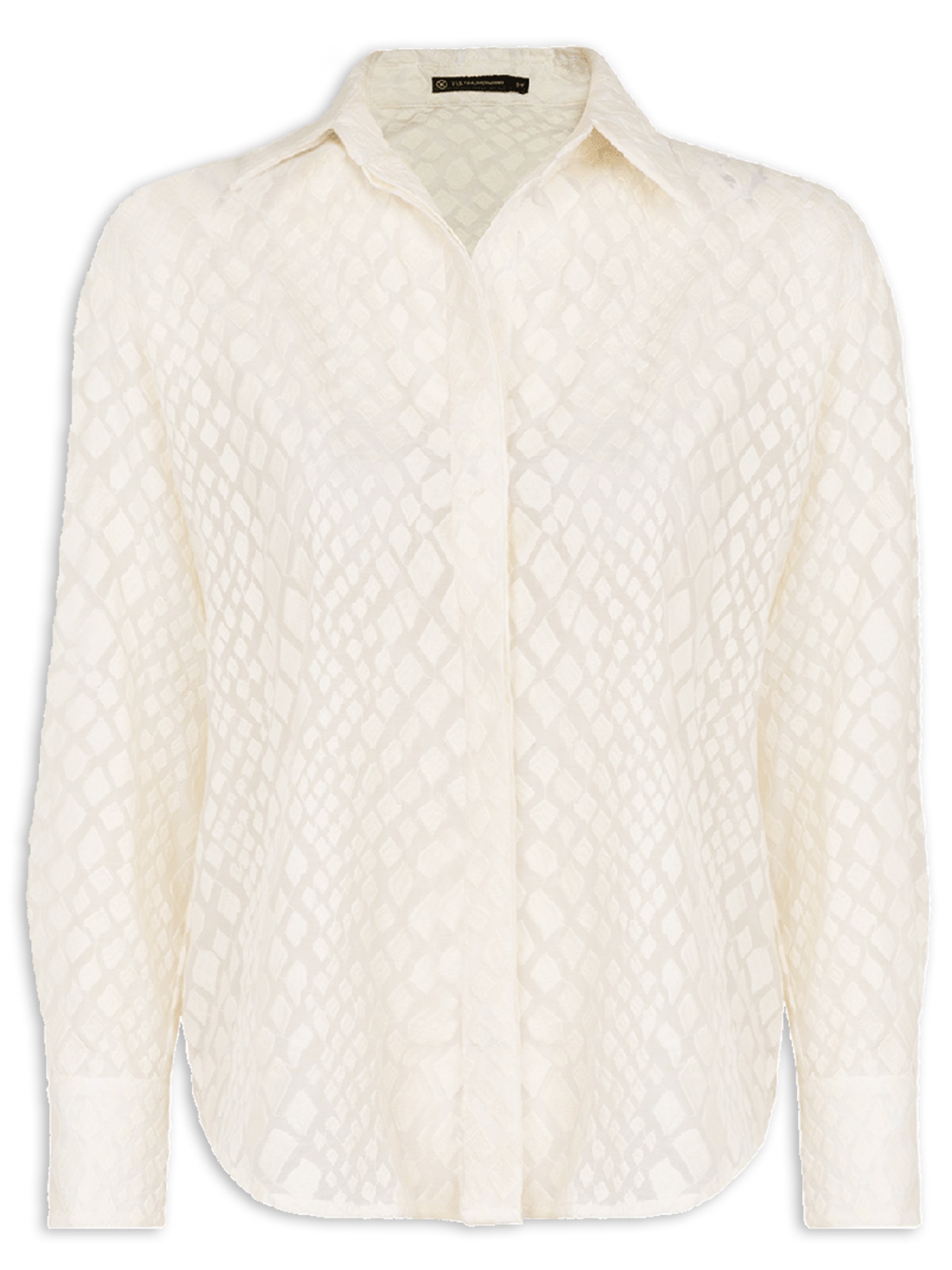 Camisa Feminina Lysa – Off White Vix