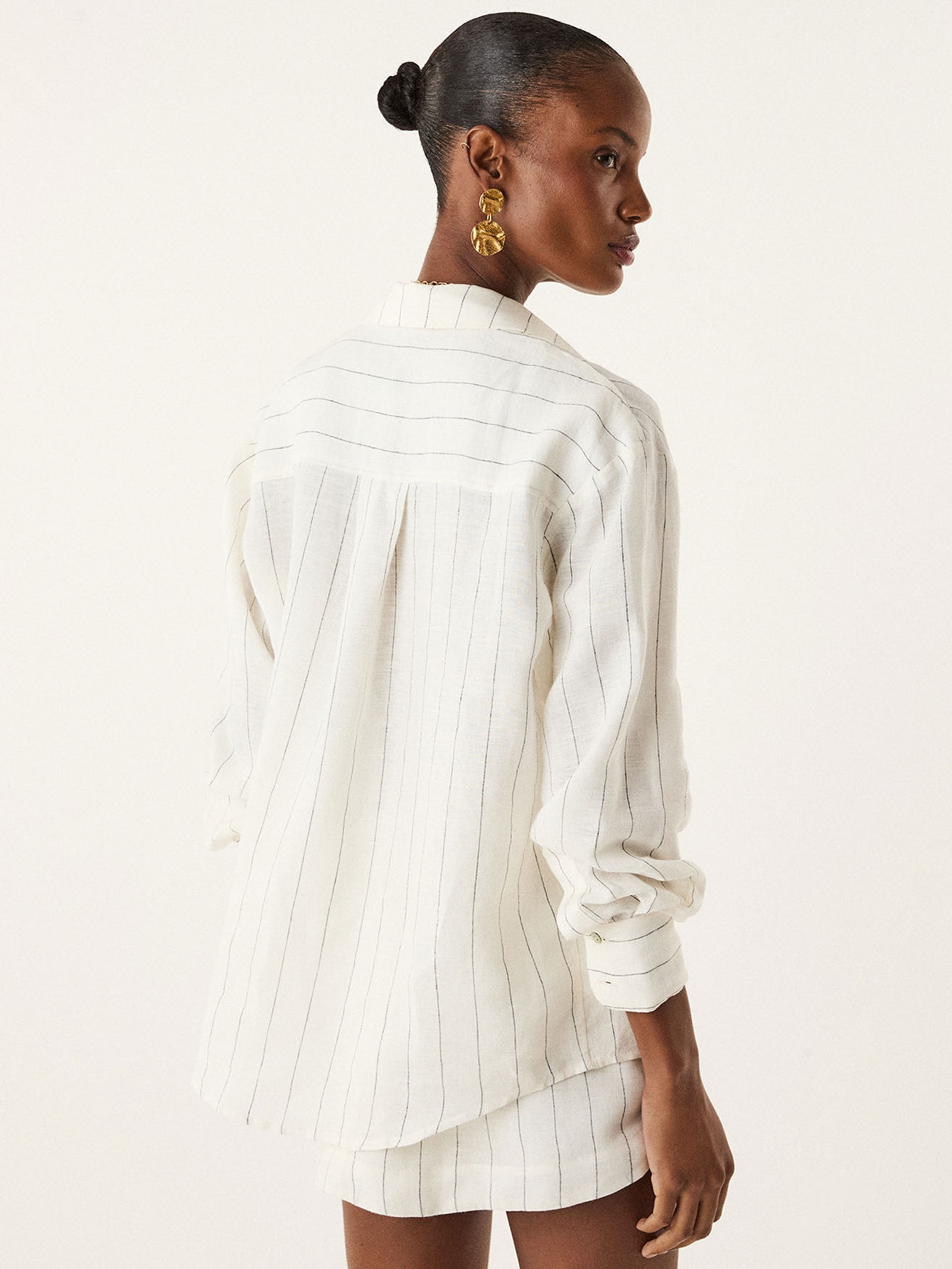 Camisa Feminina Lysa – Off White Vix