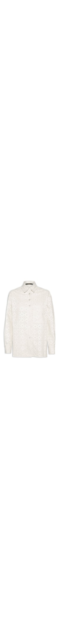 Camisa Feminina Madeira Com Bolso Frontal - Bege