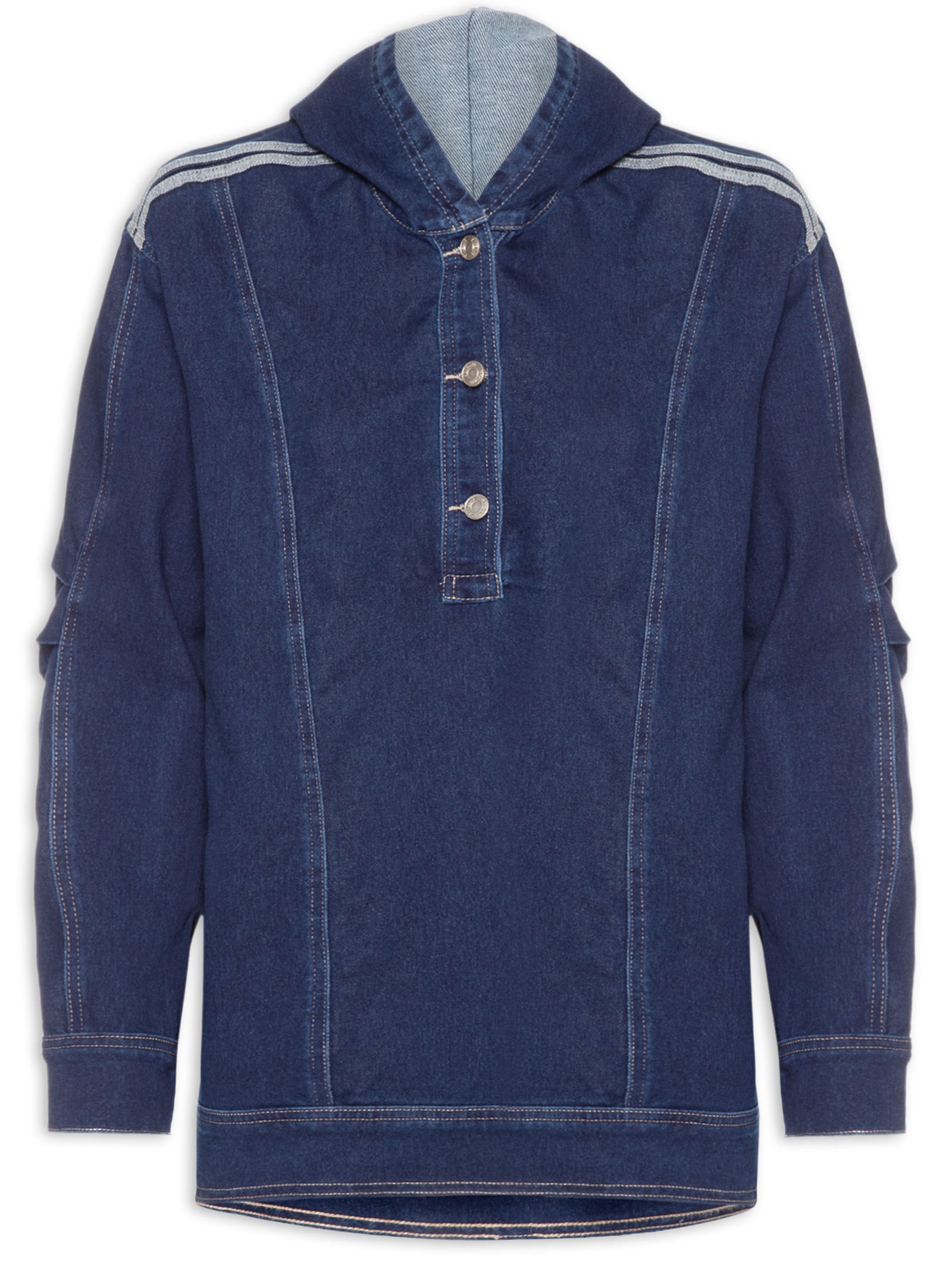 Camisa Feminina Malu Azul P7 Jeans