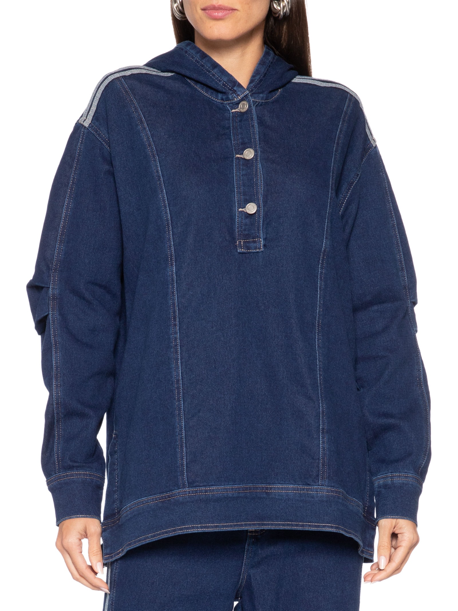 Camisa Feminina Malu Azul P7 Jeans