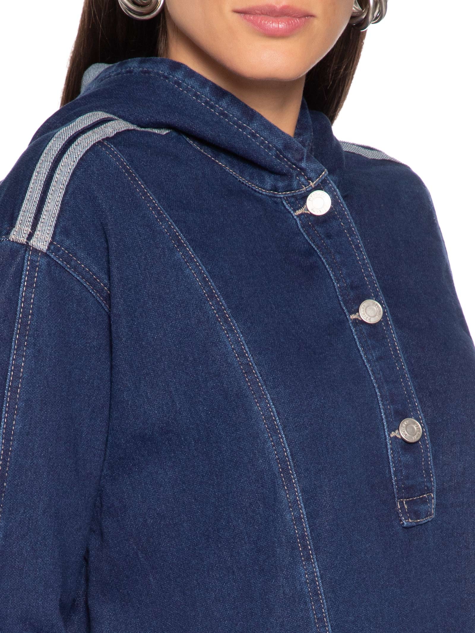 Camisa Feminina Malu Azul P7 Jeans