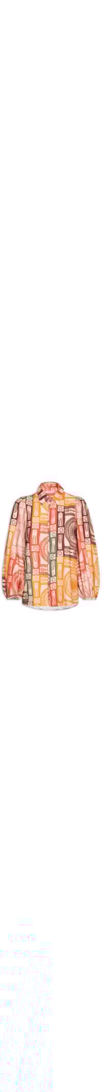 Camisa Feminina Manga Bufante - Rosa