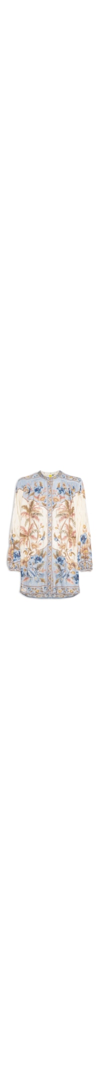Camisa Feminina Manga Longa Albânia - Azul