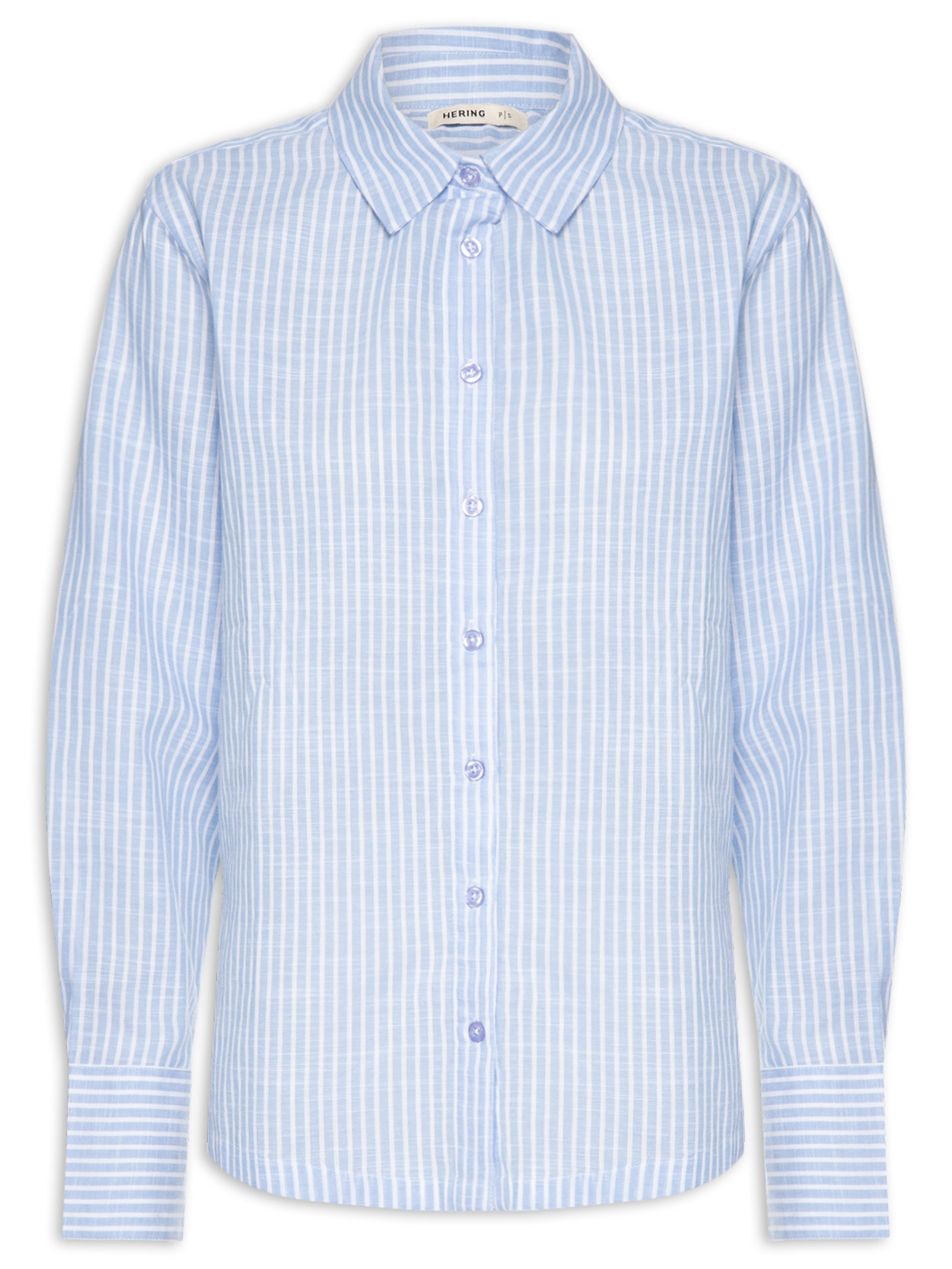 Camisa Feminina Manga Longa Azul Hering