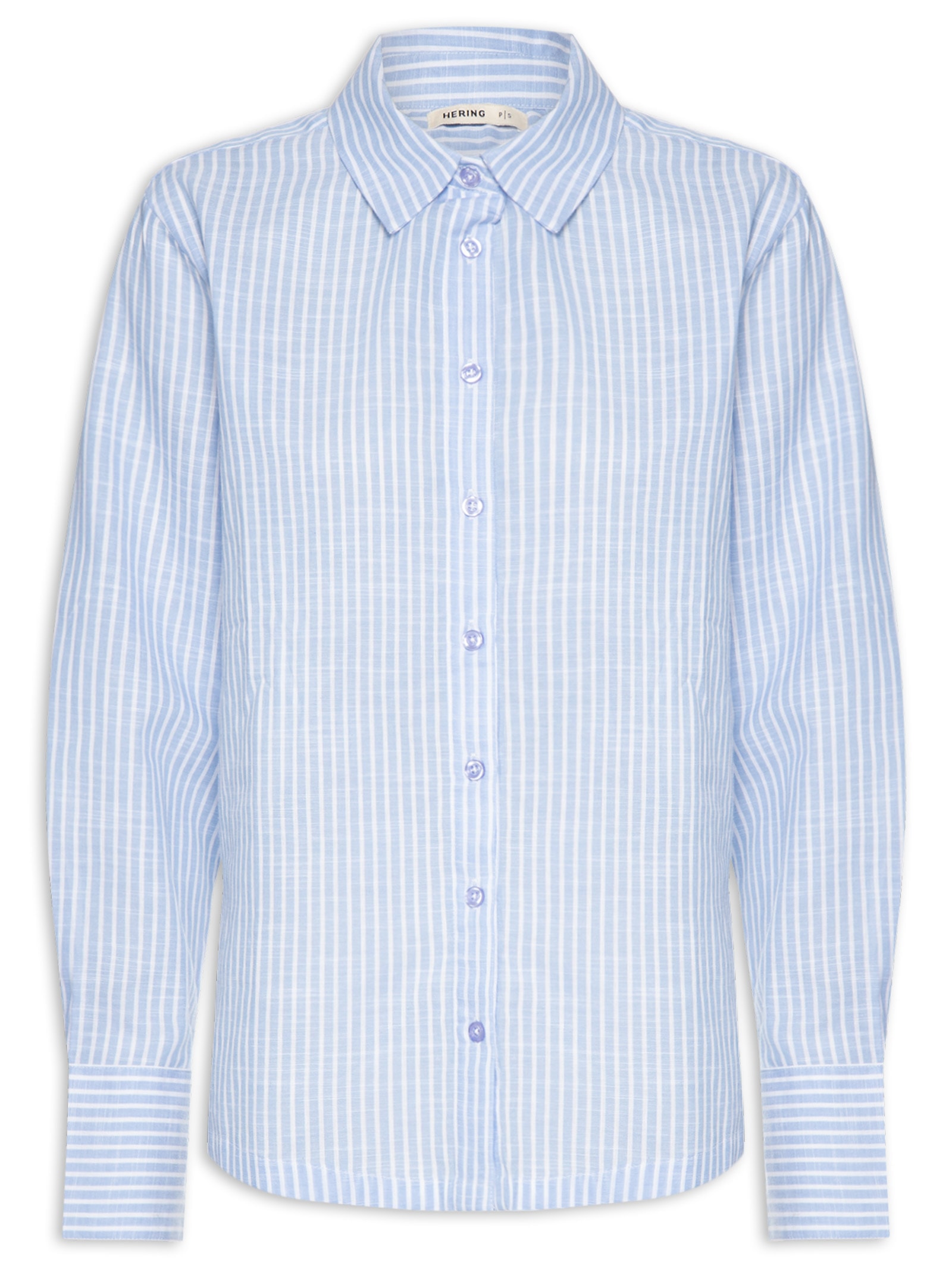 Camisa Feminina Manga Longa Azul Hering