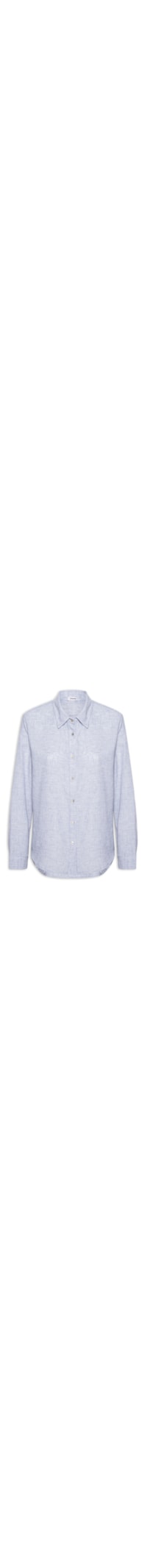 Camisa Feminina Manga Longa - Azul