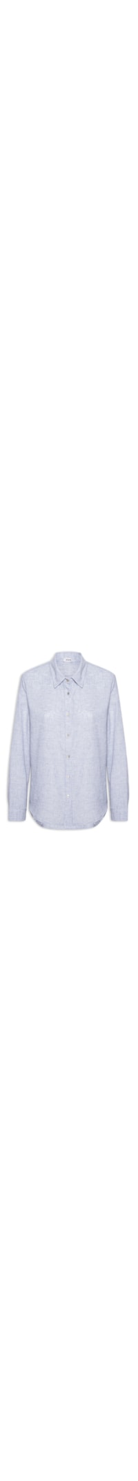 Camisa Feminina Manga Longa - Azul