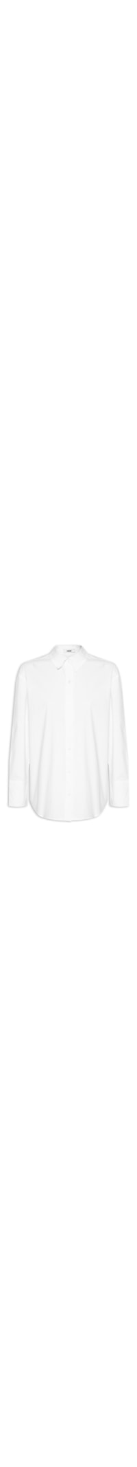 Camisa Feminina Manga Longa - Branco