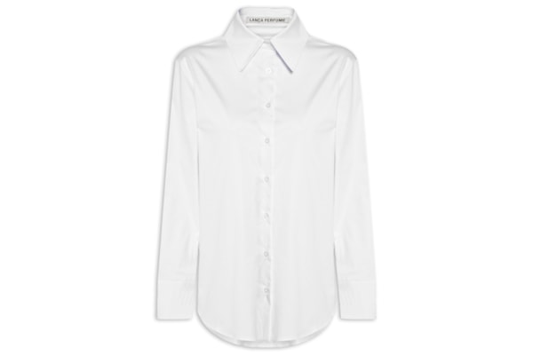Camisa Feminina  Manga Longa - Branco