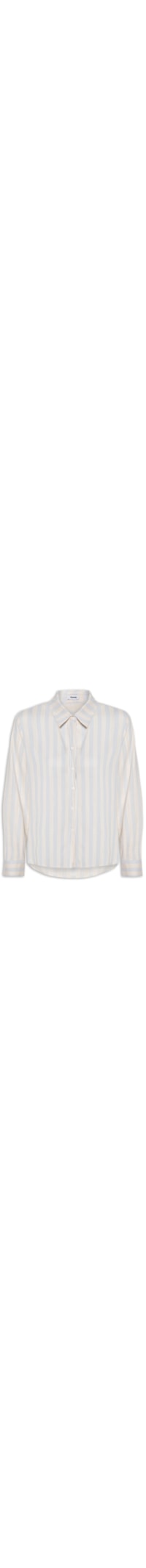 Camisa Feminina Manga Longa Listrada - Azul