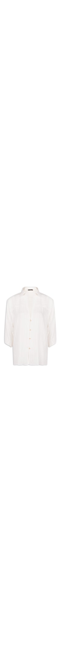 Camisa Feminina Manga Longa Moana - Branco