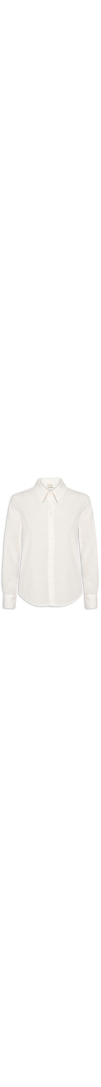 Camisa Feminina Manga Longa - Off White