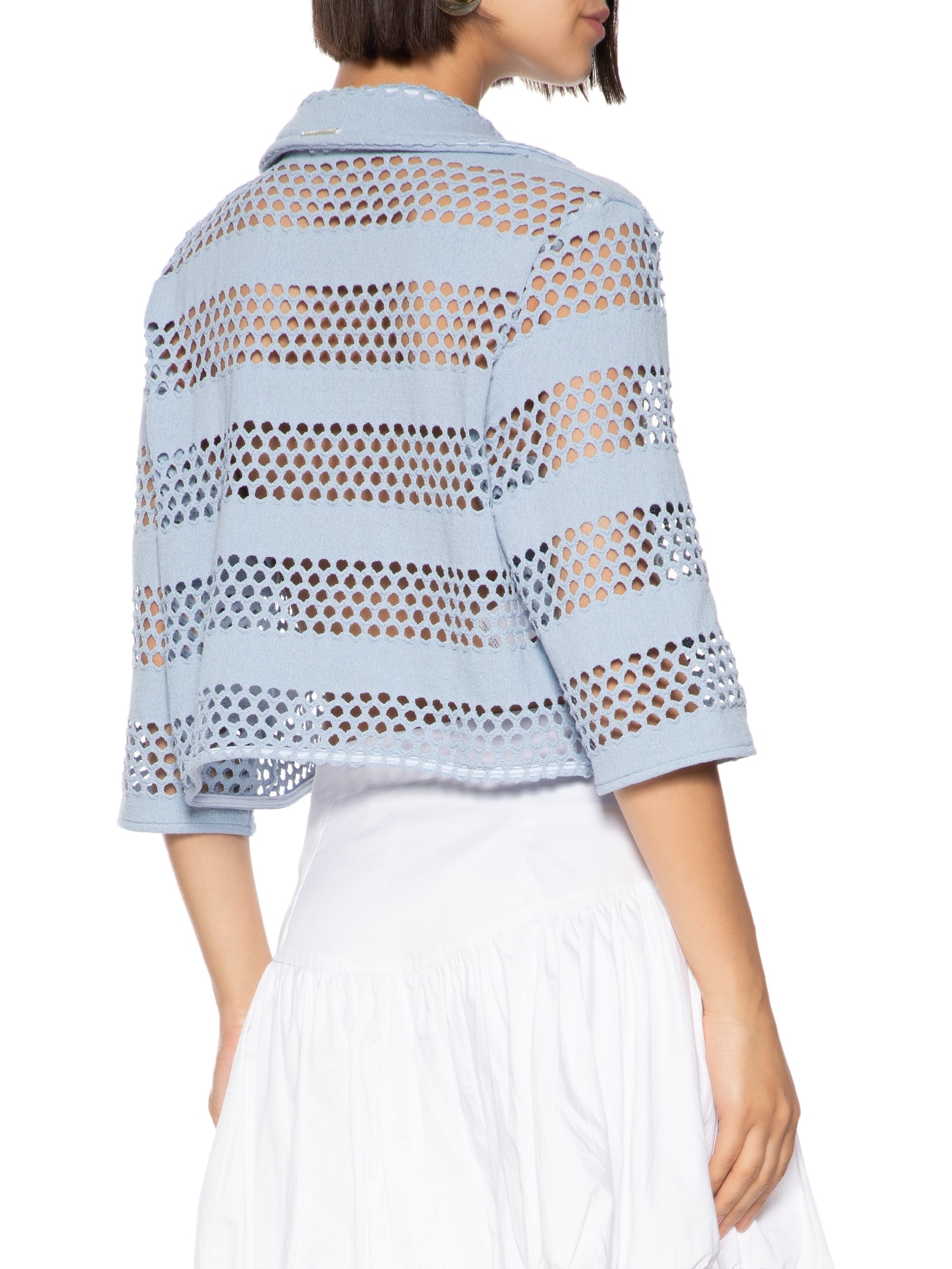 Camisa Feminina Manga Média Azul My Favorite