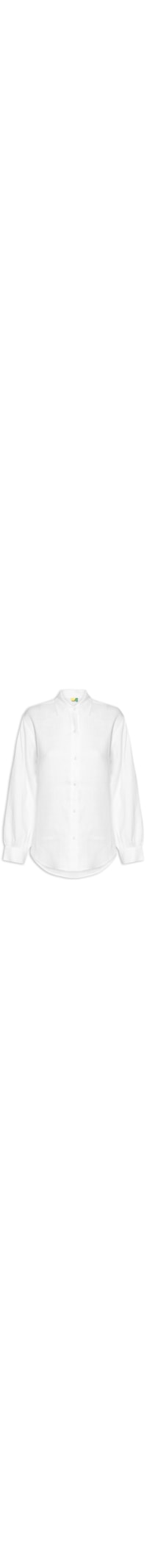 Camisa Feminina Mangas Linho - Branco