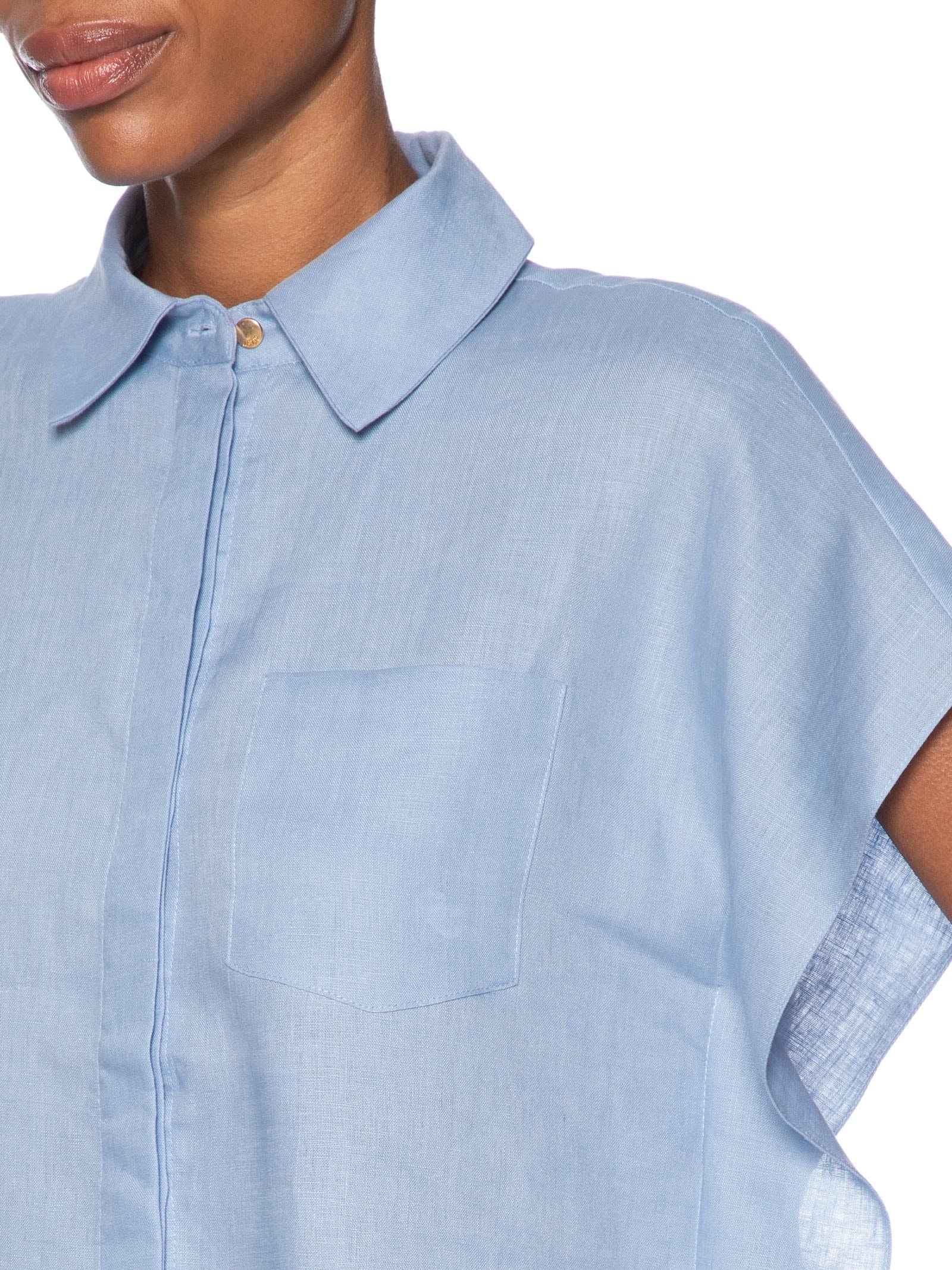 Camisa Feminina Mariah IV Azul Le Lis