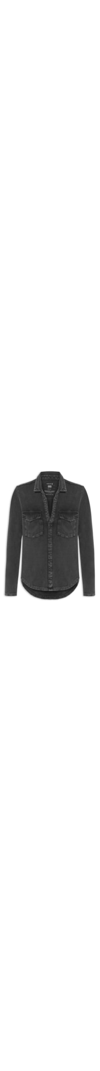 Camisa Feminina Marmorizado - Preto