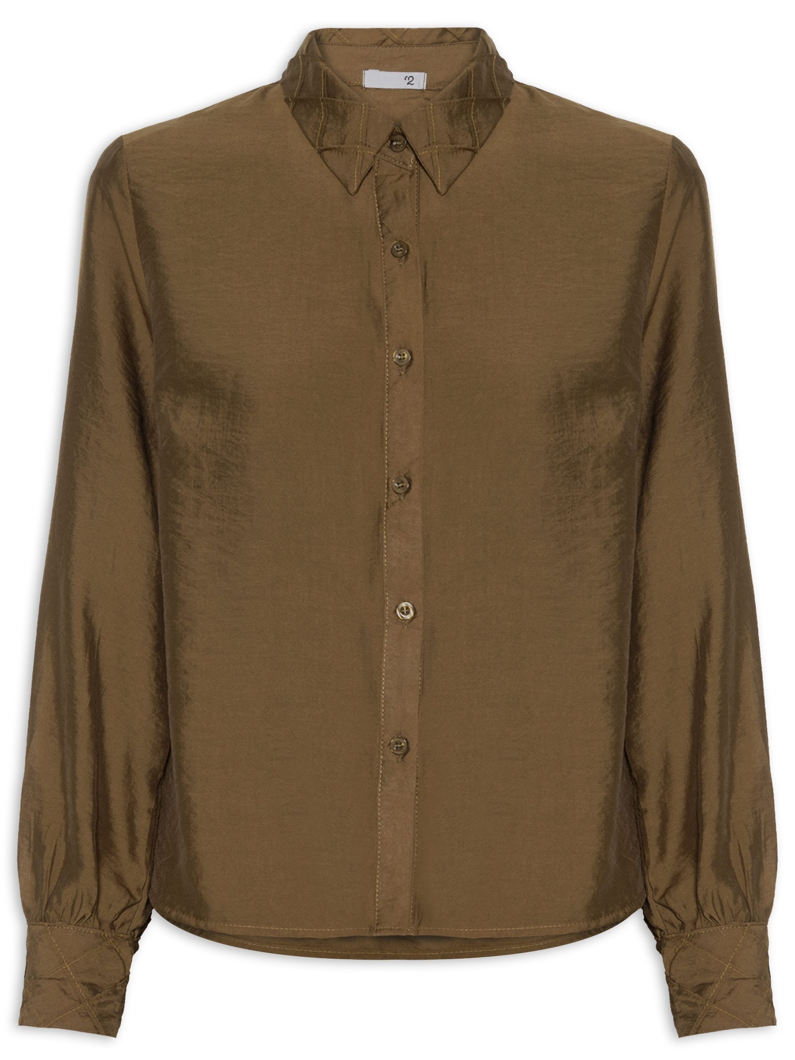 Camisa Feminina Marrom '2Essential