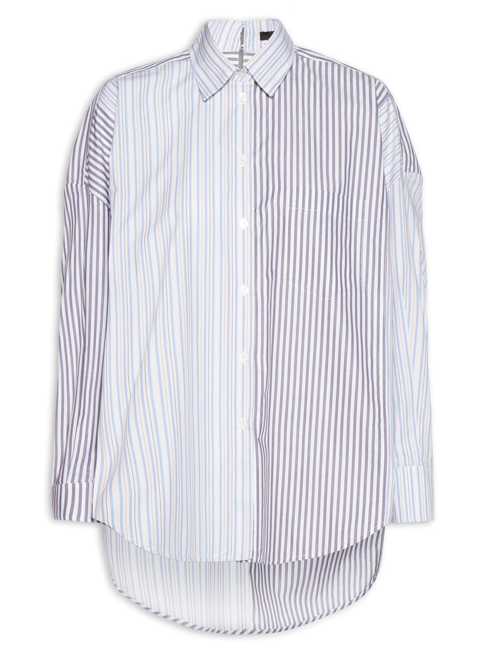 Camisa Feminina Mix Azul Animale