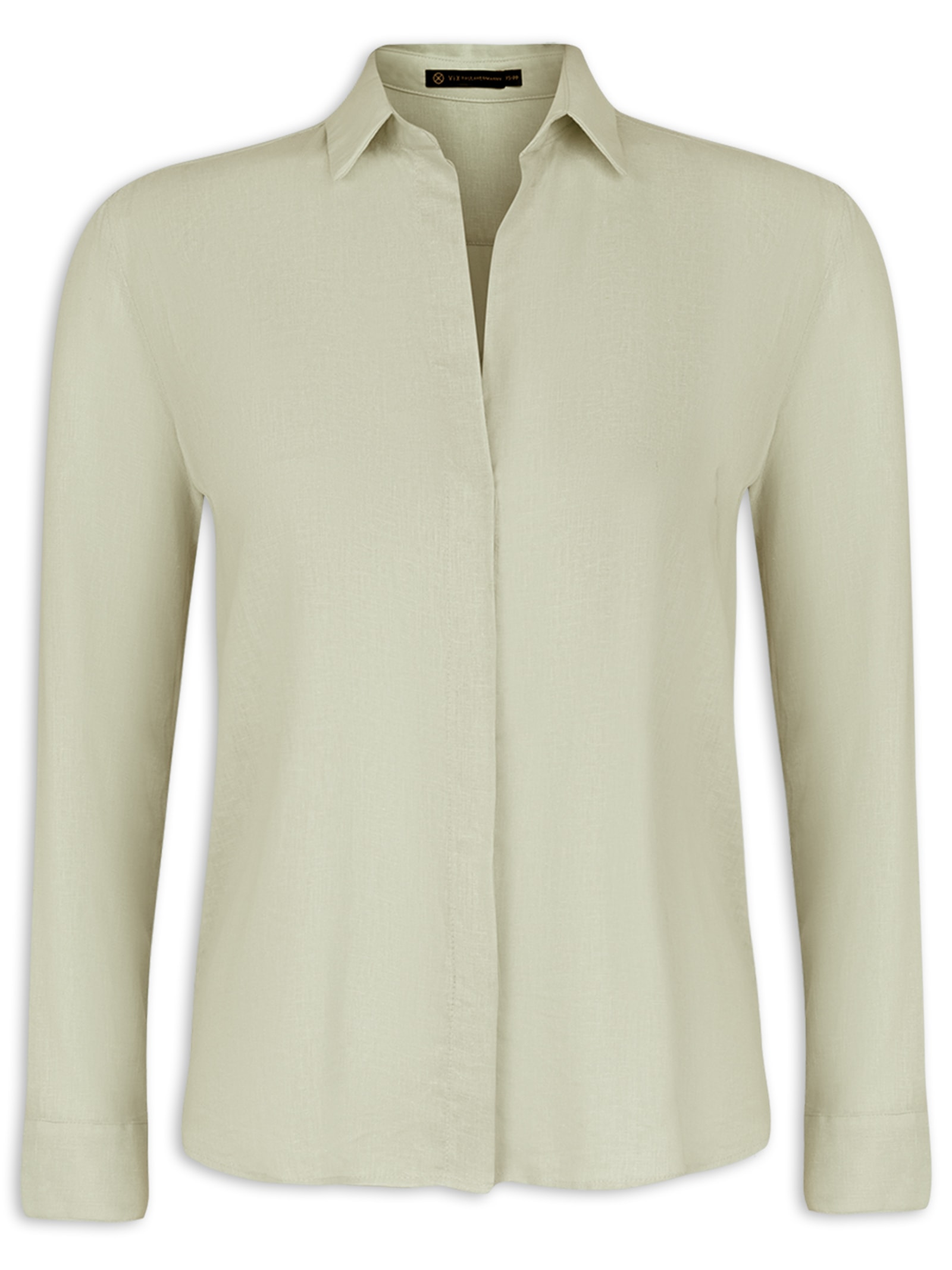 Camisa Feminina Ml Jaque Regatta Verde Vix