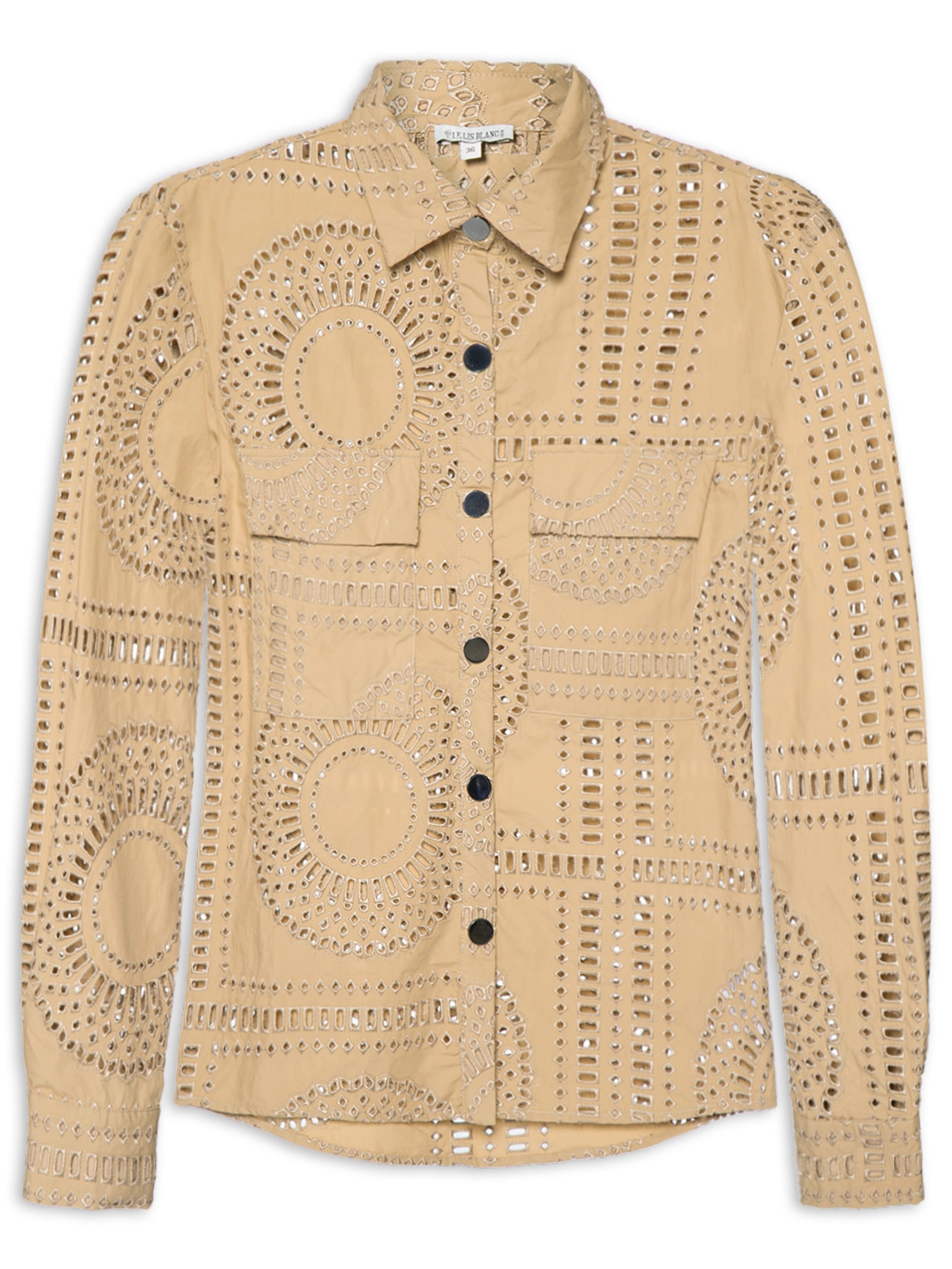 Camisa Feminina Nanna Marrom Le Lis