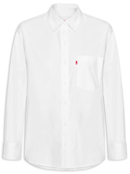 Camisa Feminina Nola Menswear Shirt – Branco