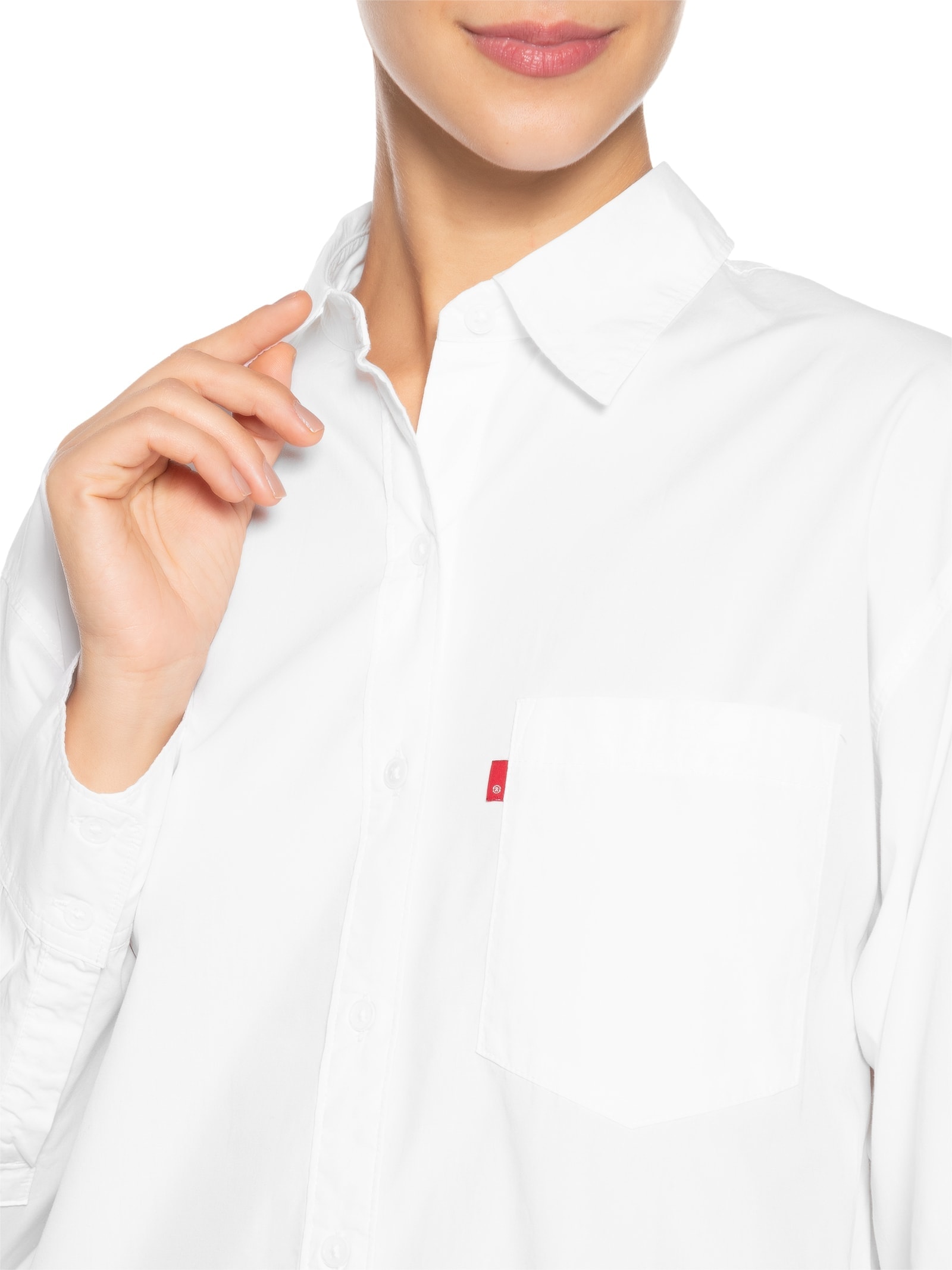 Camisa Feminina Nola Menswear Shirt Branco Levi's