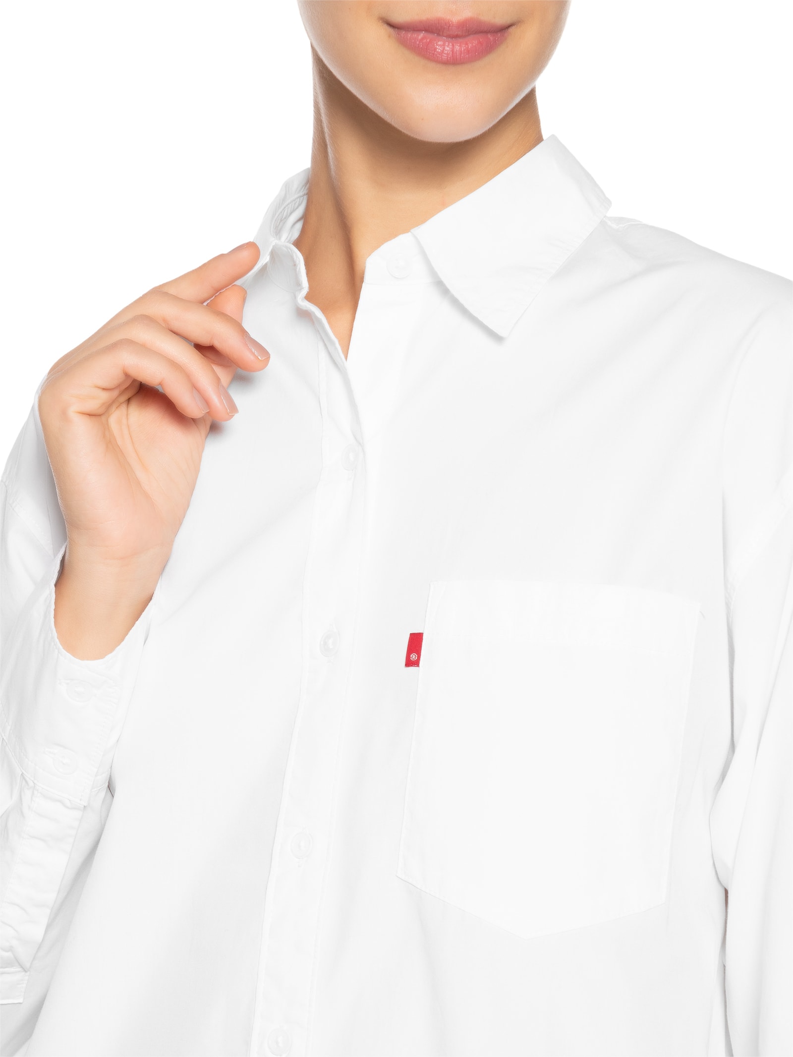 Camisa Feminina Nola Menswear Shirt Branco Levi's