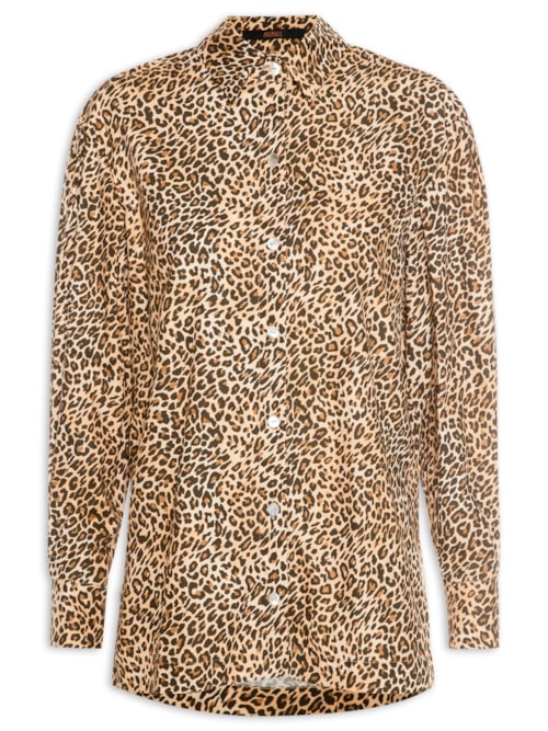 Camisa Feminina Onça Ondas Color – Animal Print