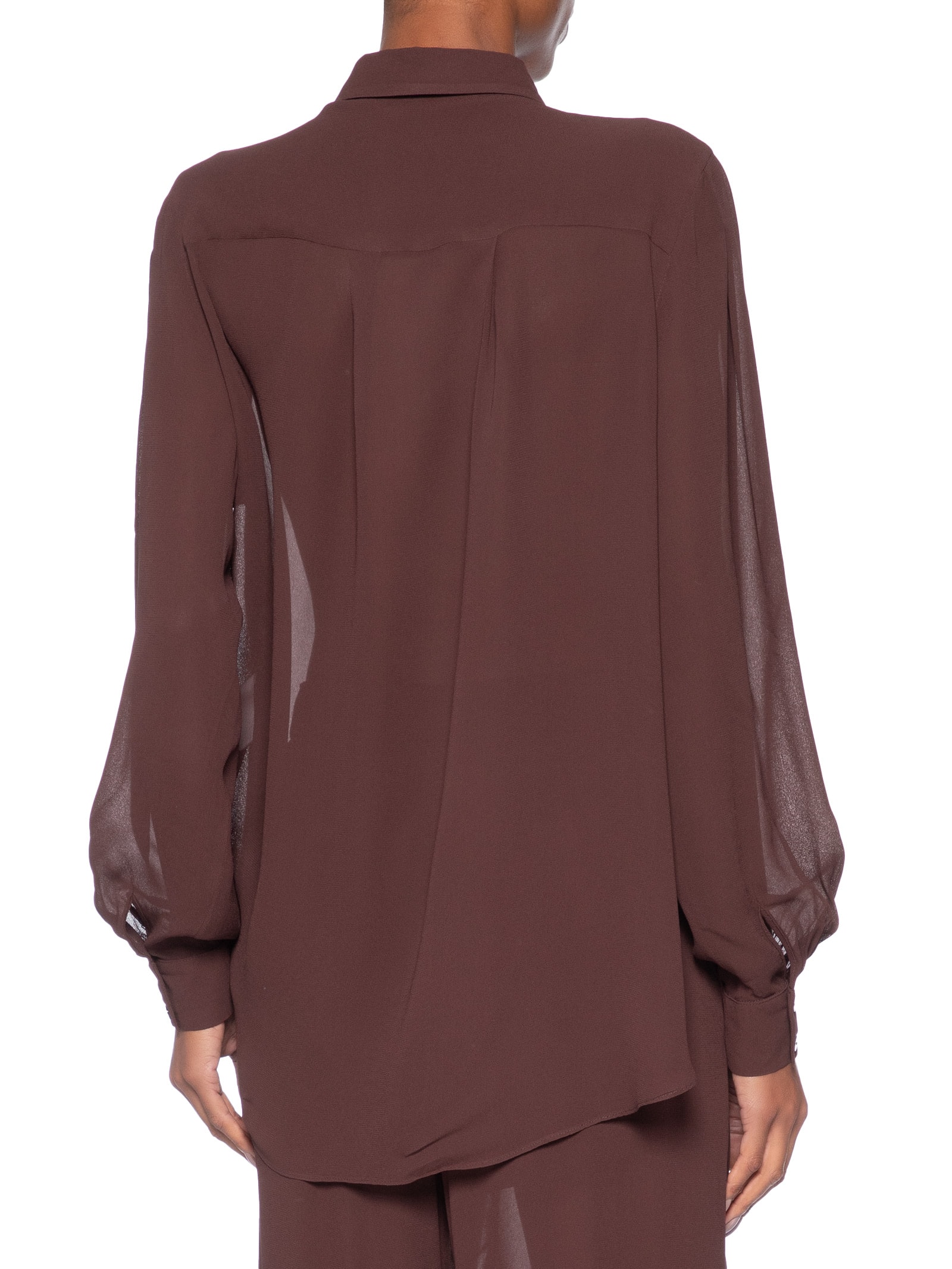 Camisa Feminina Over Boho Marrom Animale