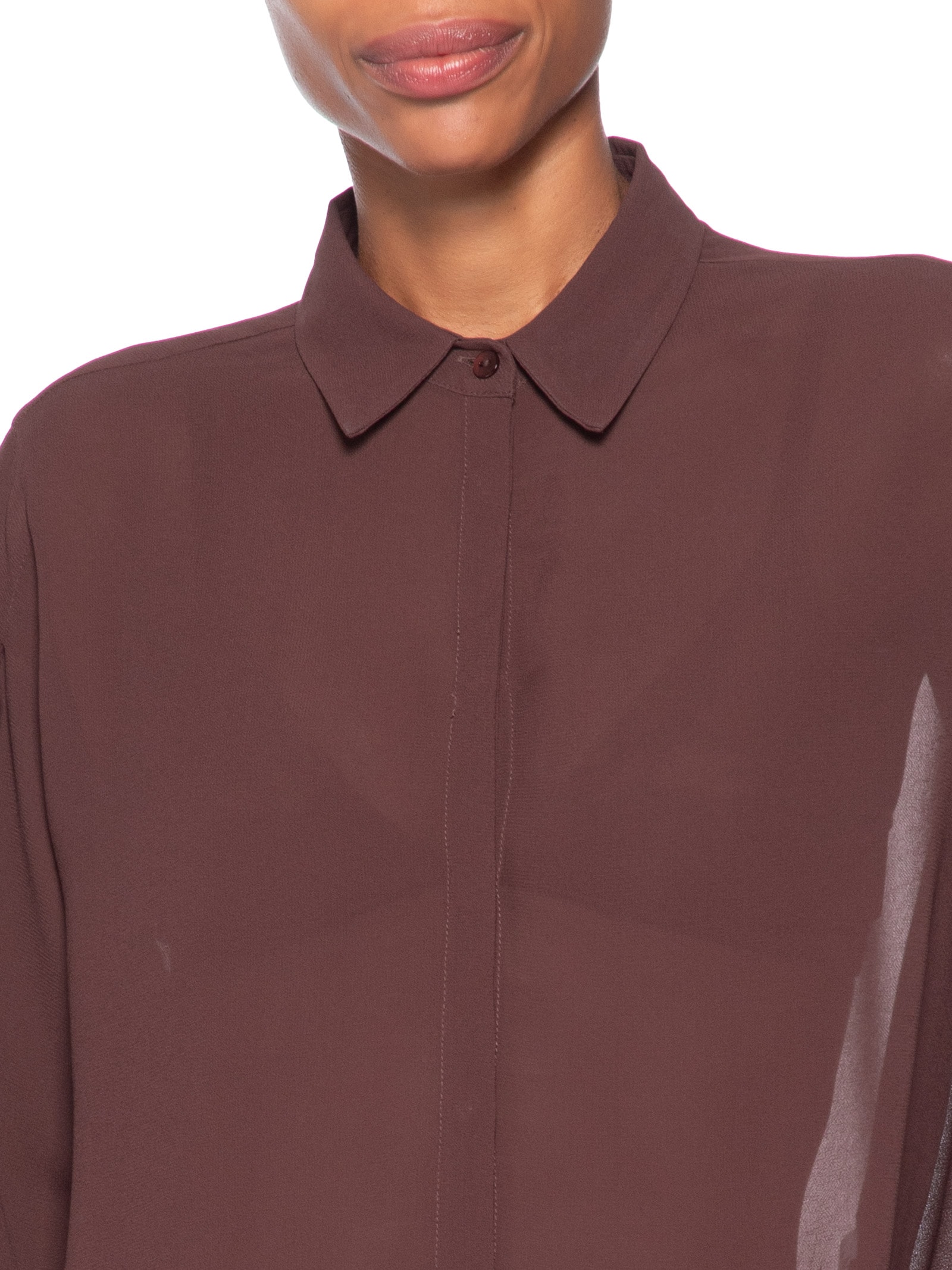 Camisa Feminina Over Boho Marrom Animale