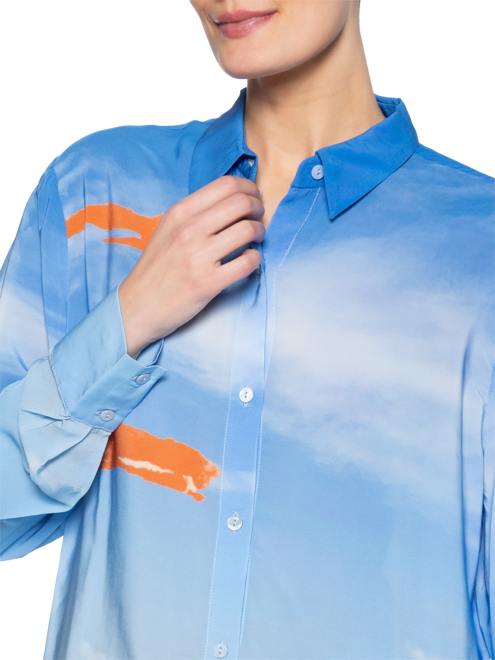 Camisa Feminina Over Salinas Azul Animale