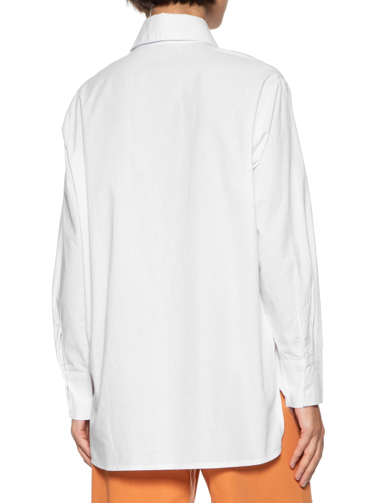 Camisa Feminina Oversized Lisa Branco Cacay