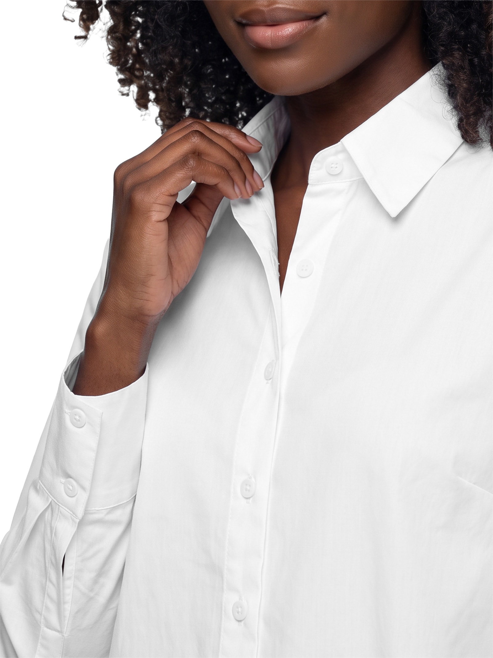Camisa Feminina Oversized Lisa Branco Cacay