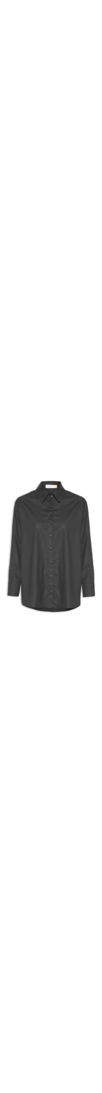 Camisa Feminina Oversized Lisa - Preto