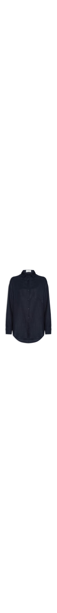 Camisa Feminina Oversized Porto Marítimo - Azul