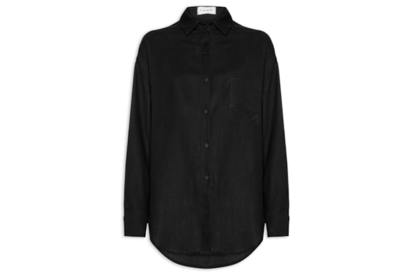 Camisa Feminina Oversized Porto - Preto