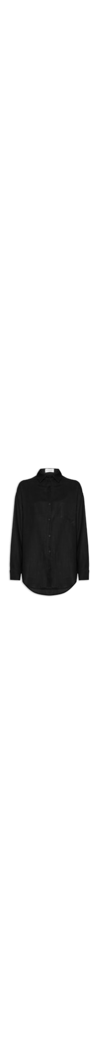 Camisa Feminina Oversized Porto - Preto