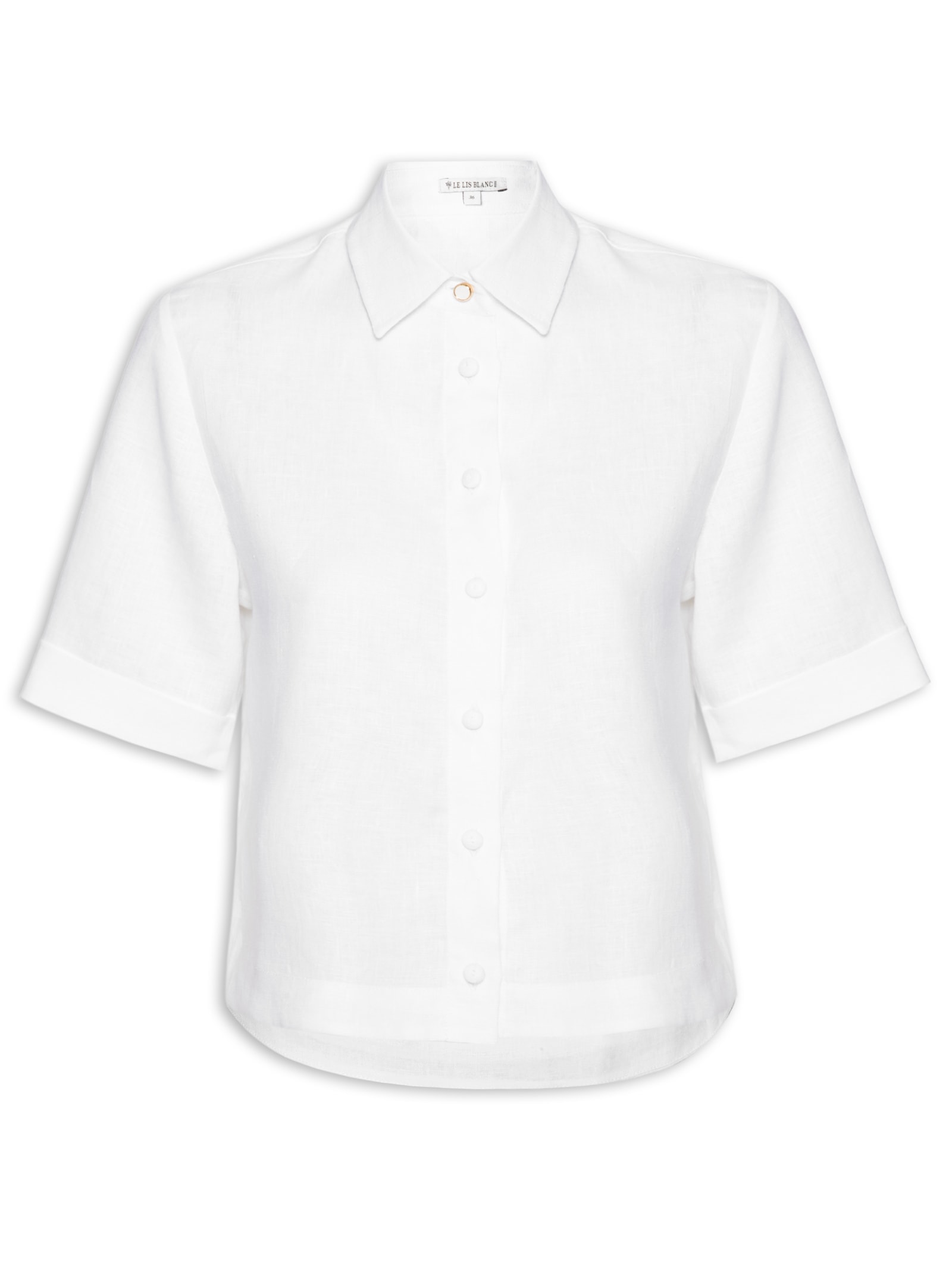 Camisa Feminina Pilar Branco Le Lis