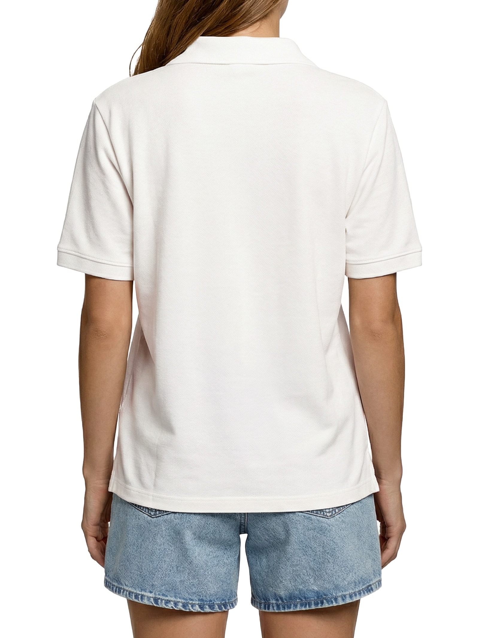 Camisa Feminina Polo Branco Hering