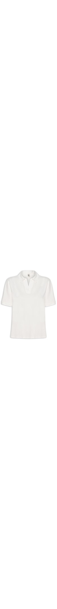 Camisa Feminina Polo - Branco